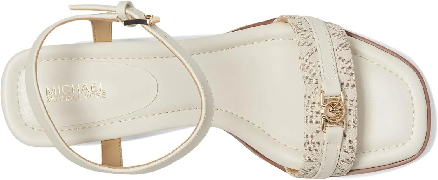 Michael Kors Women's Mandy Mid Sandal Heeled