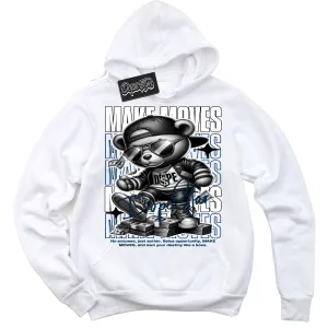 Midnight Navy 1s Sneaker Hoodie Make Moves Graphic