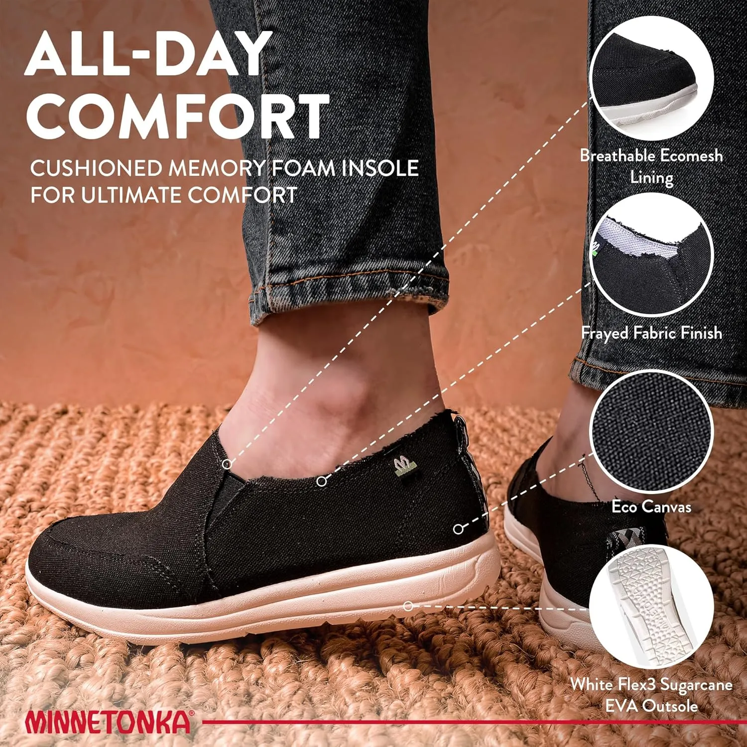 Minnetonka Women's Expanse Slip-On