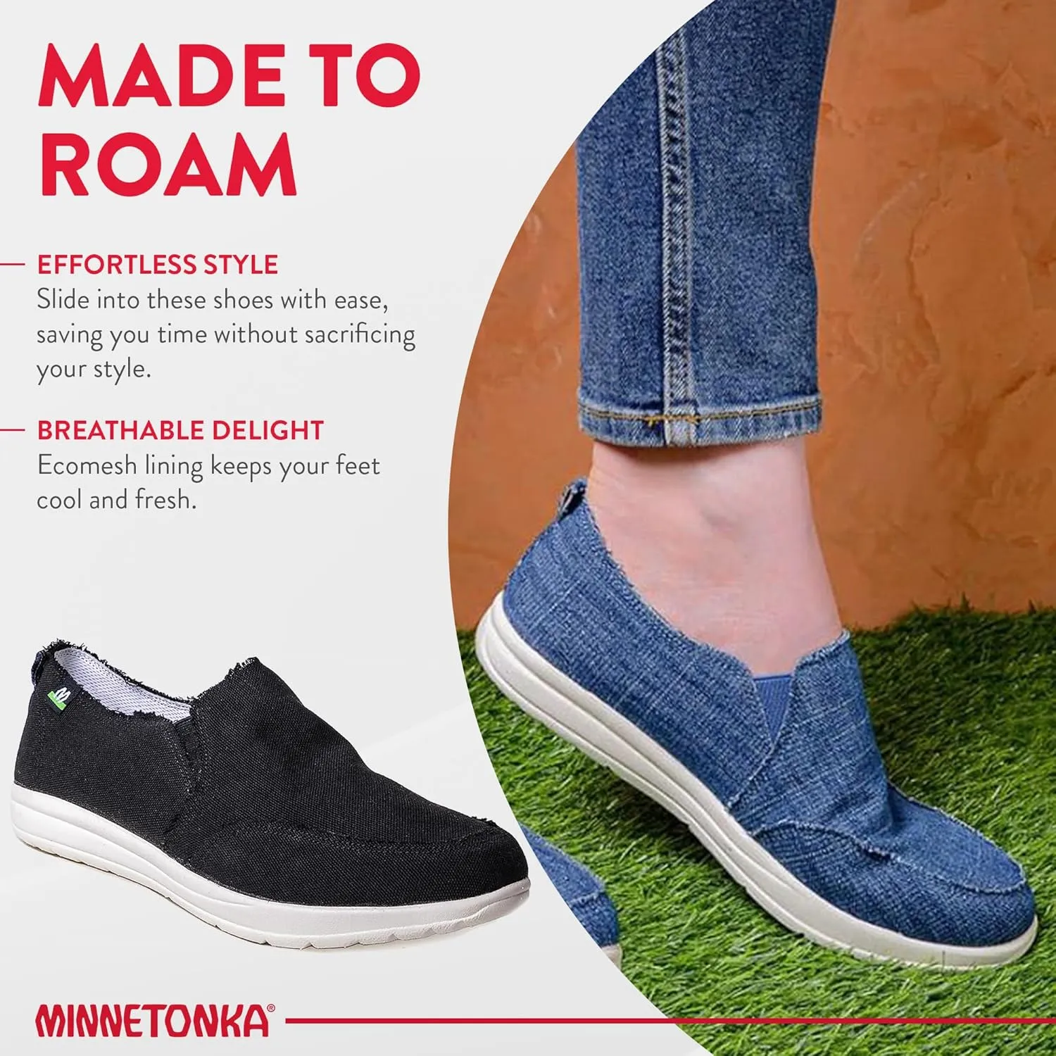 Minnetonka Women's Expanse Slip-On