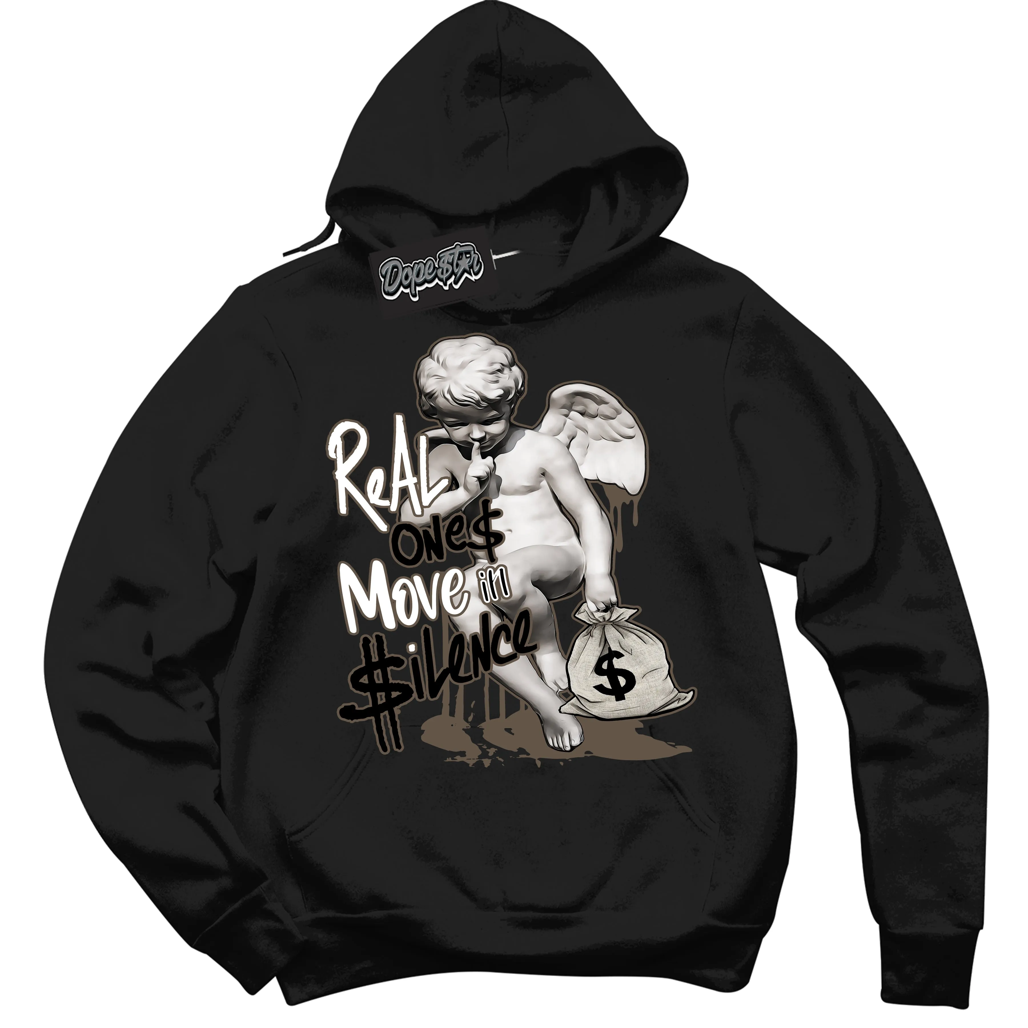 Mocha Palomino 1s Sneaker Hoodie Real Ones Cherub Graphic