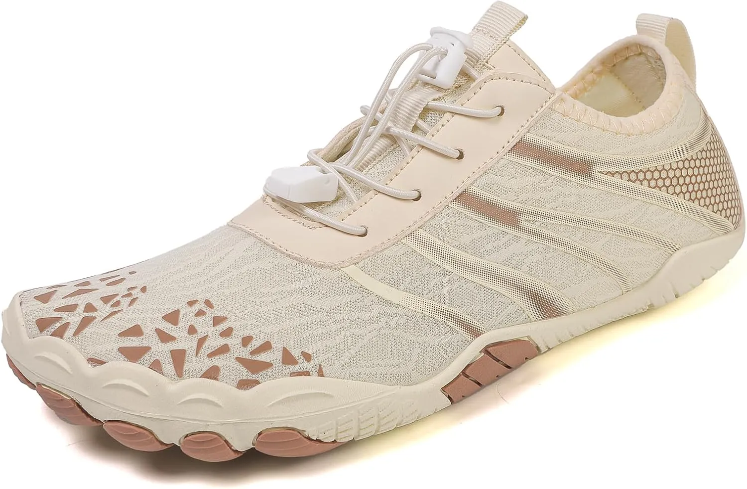 MOCHINI Hike Barefoot Shoes Grounded Footwear for Womens Men Non-Slip Wide Toe Neuropathy Beach Pool Aqua Swimming Surf Hiking Walking Quick Dry Water Shoes