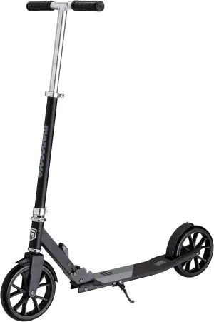 Mongoose Trace Kick Scooter for Youth Adult Boys and Girls, Quick-Release, Lightweight & Easy Folding Scooter, Bike Style Grips, Supports 176 lb Up to 220 lbs