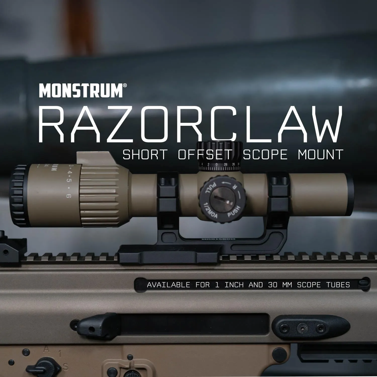 Monstrum Ultralight Razorclaw Dual Ring Scope Mount