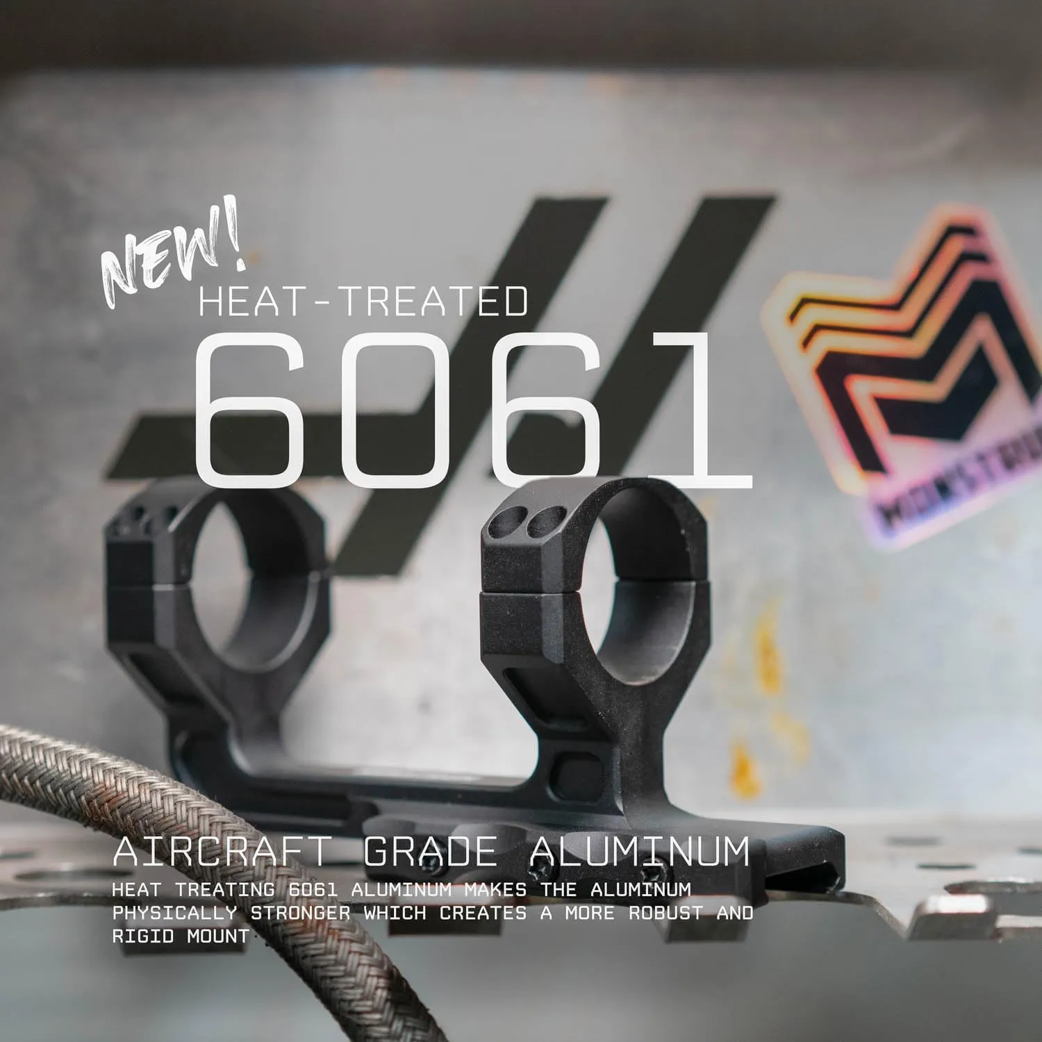 Monstrum Ultralight Razorclaw Dual Ring Scope Mount