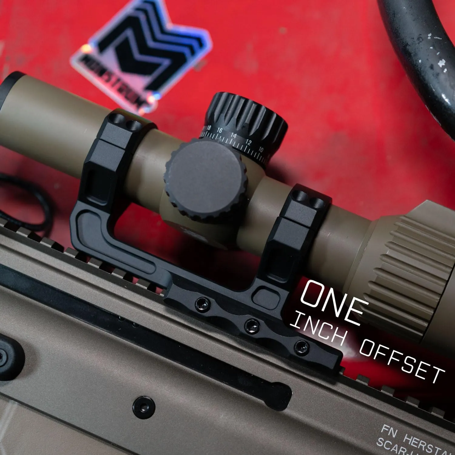 Monstrum Ultralight Razorclaw Dual Ring Scope Mount