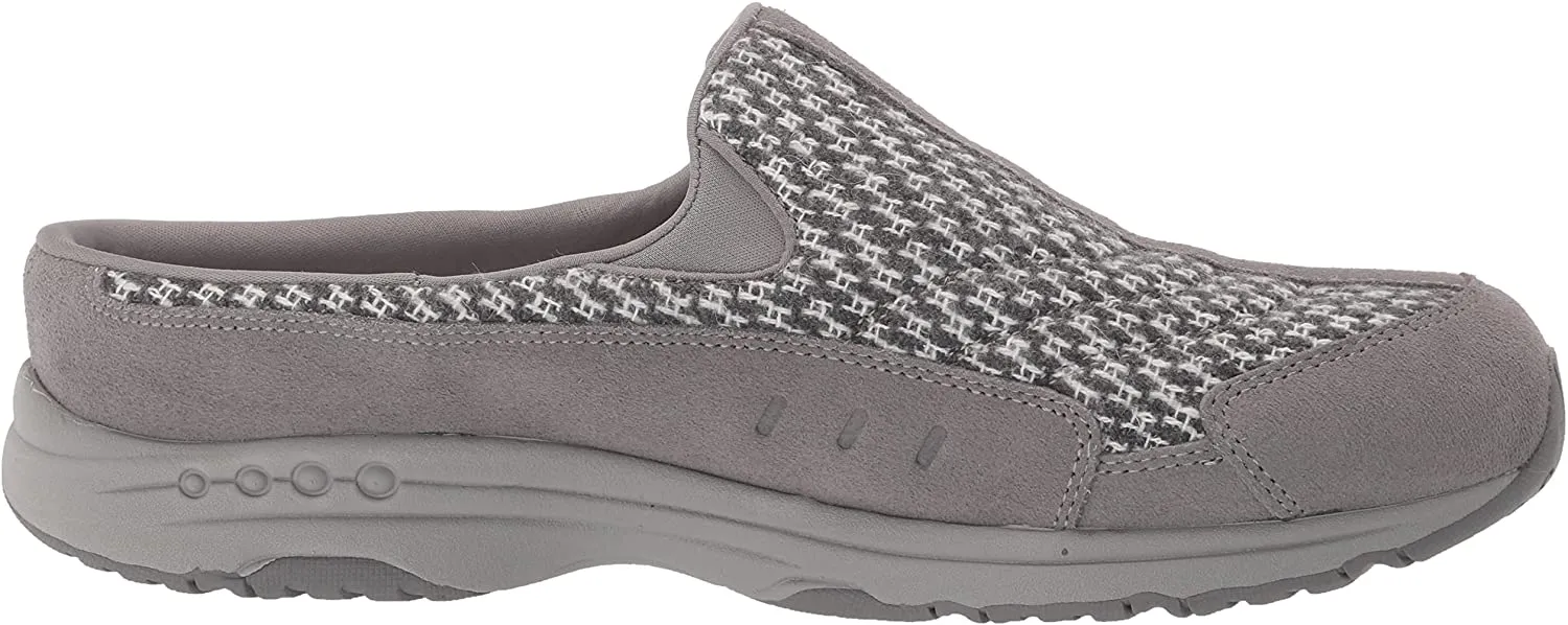 Mule Clog Wide selection X-Wide Time Round On Spirit Slip Express delivery Grey Closed-Toe Travel 030 Easy