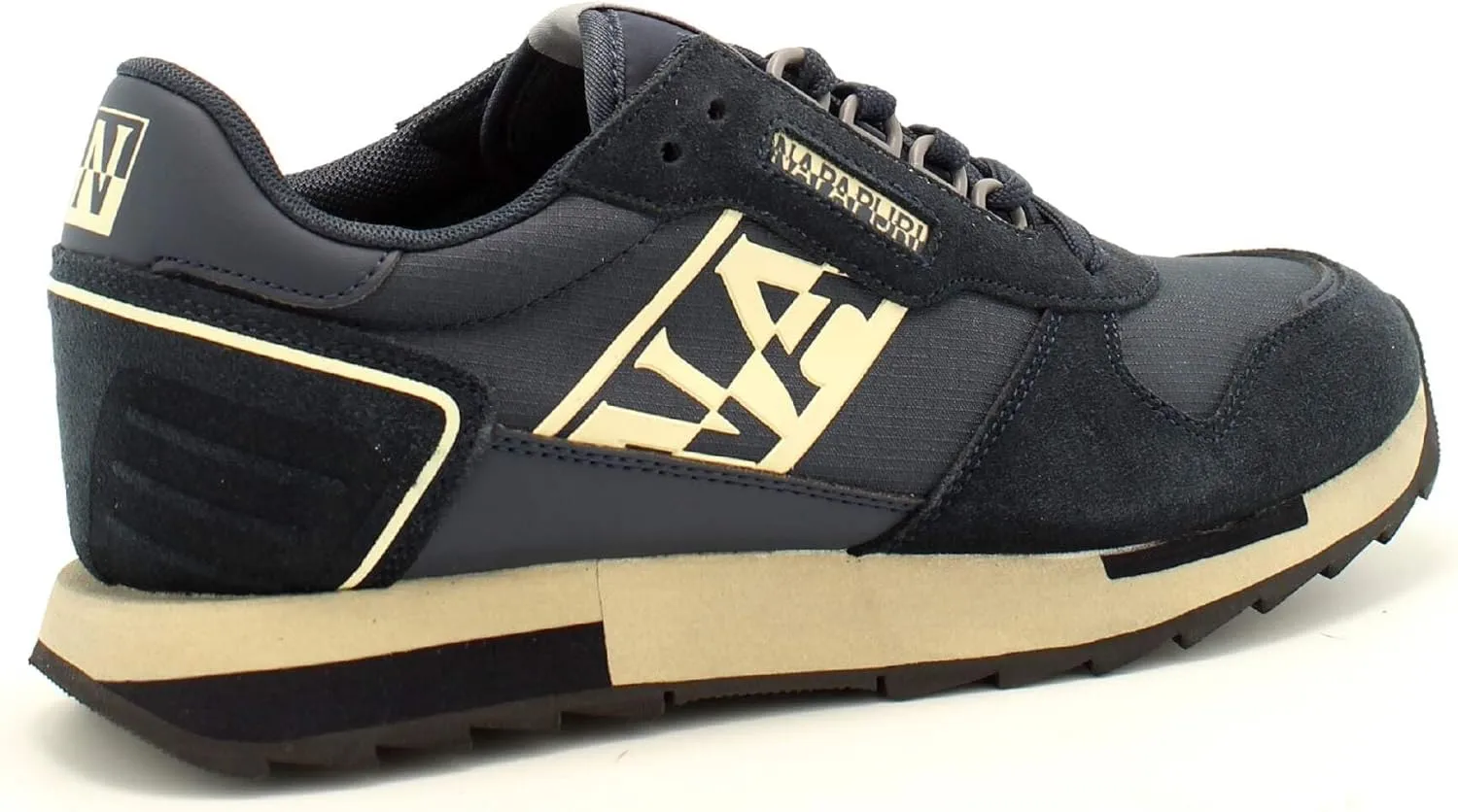 Napapijri Black Polyester Men's Sneaker