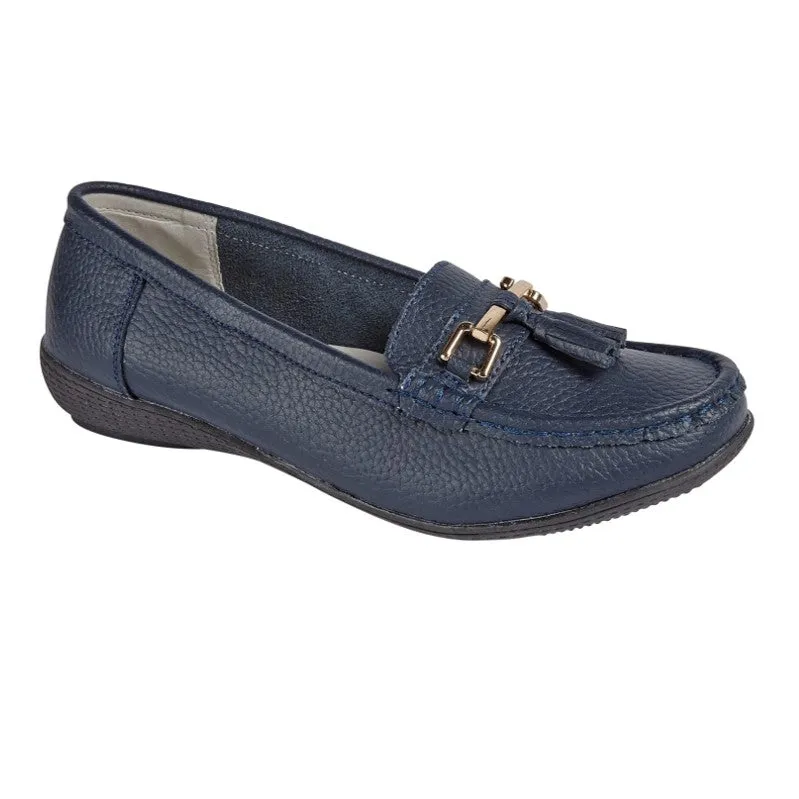 Nautical Leather Pump