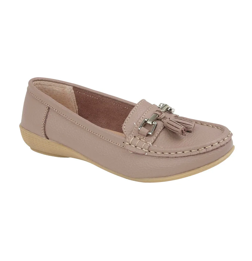 Nautical Leather Pump