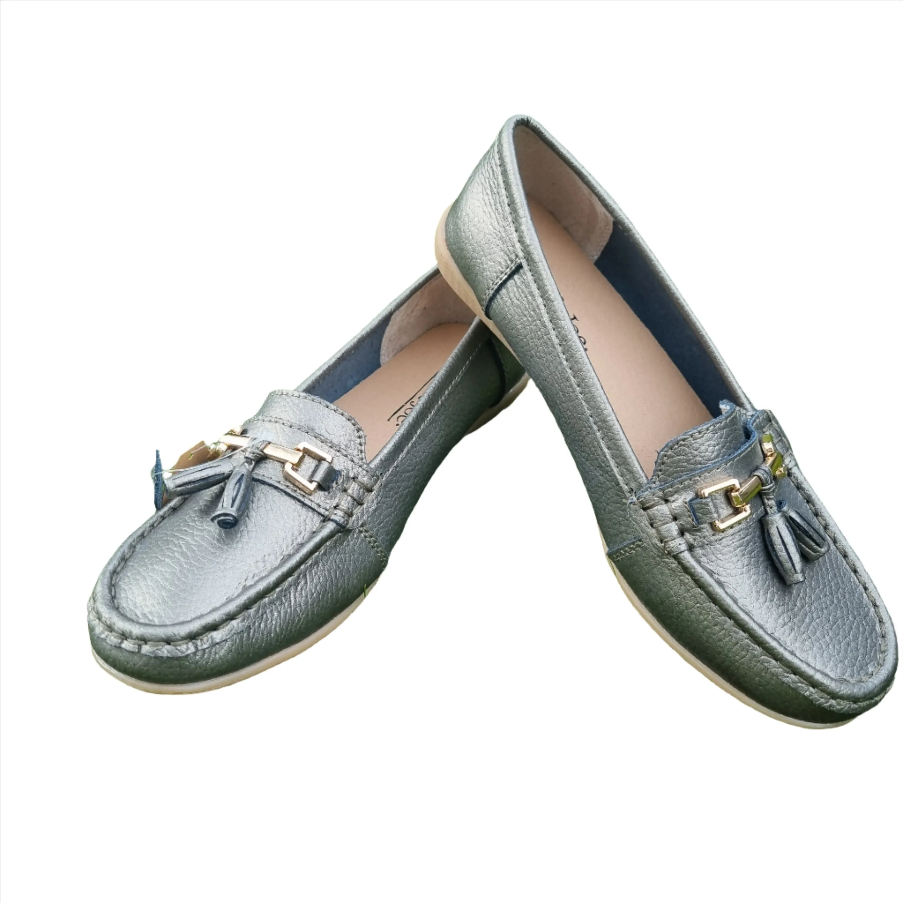 Nautical Leather Pump