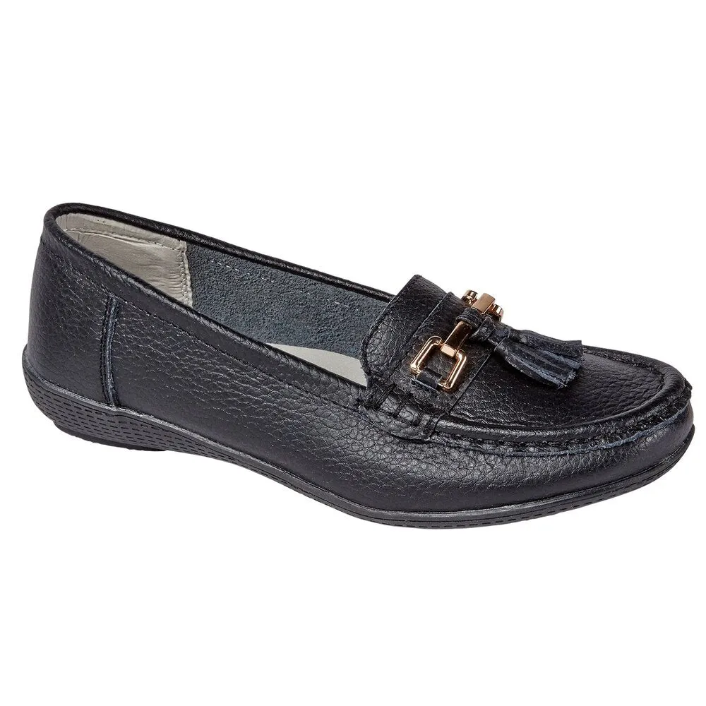 Nautical Leather Pump