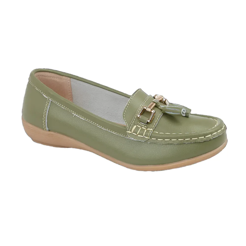 Nautical Leather Pump