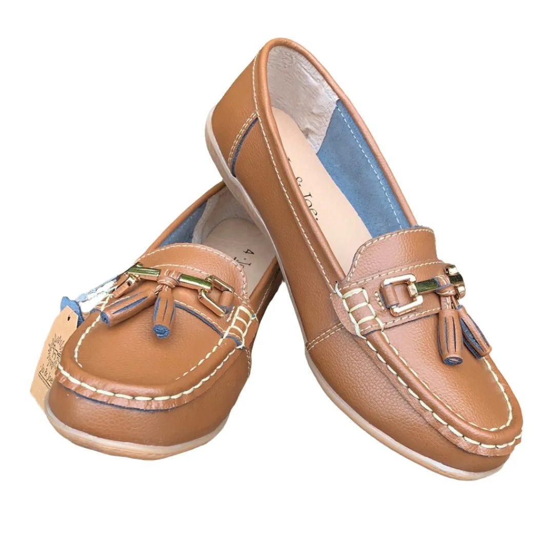 Nautical Leather Pump