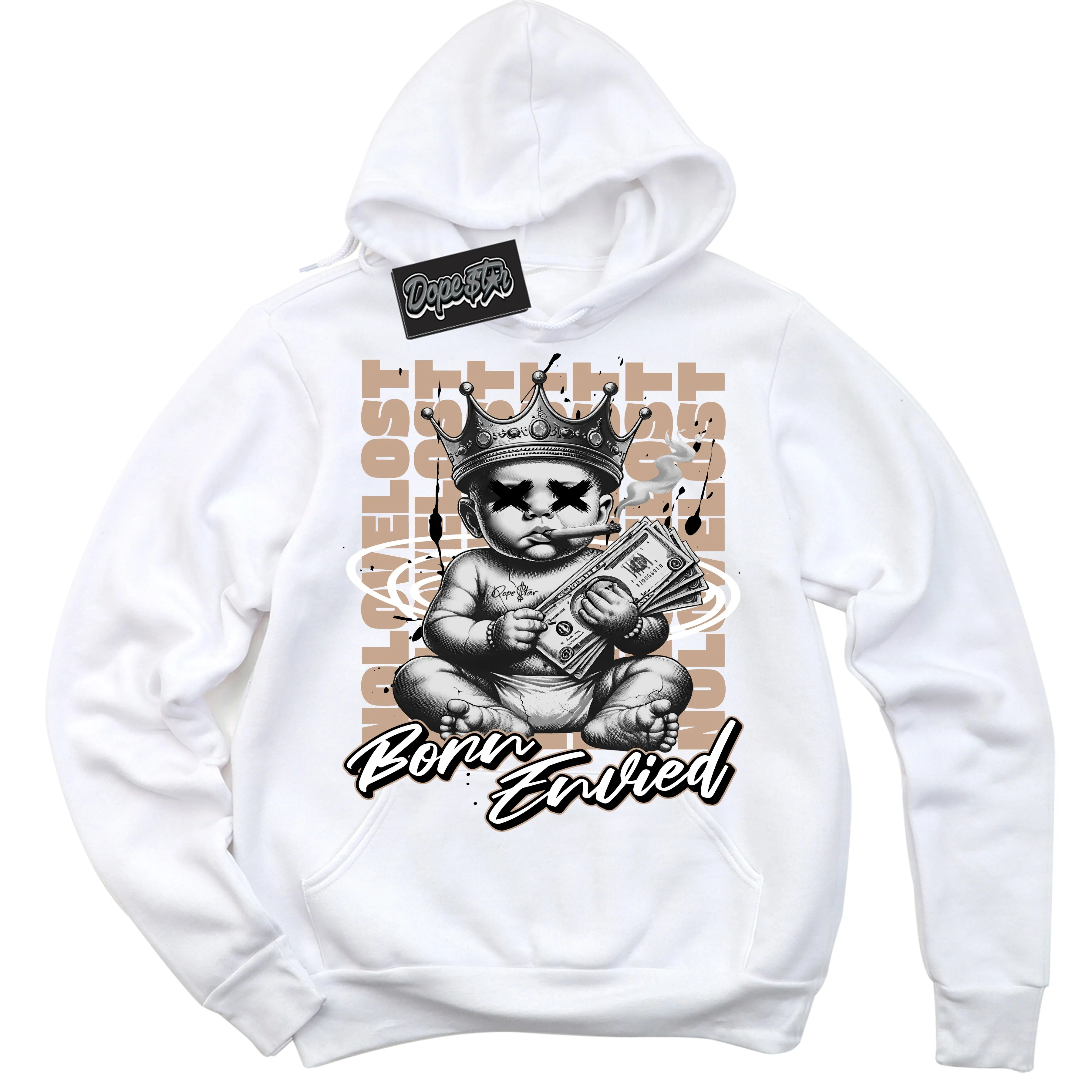 Neapolitan 11s Sneaker Hoodie Born Envied Graphic