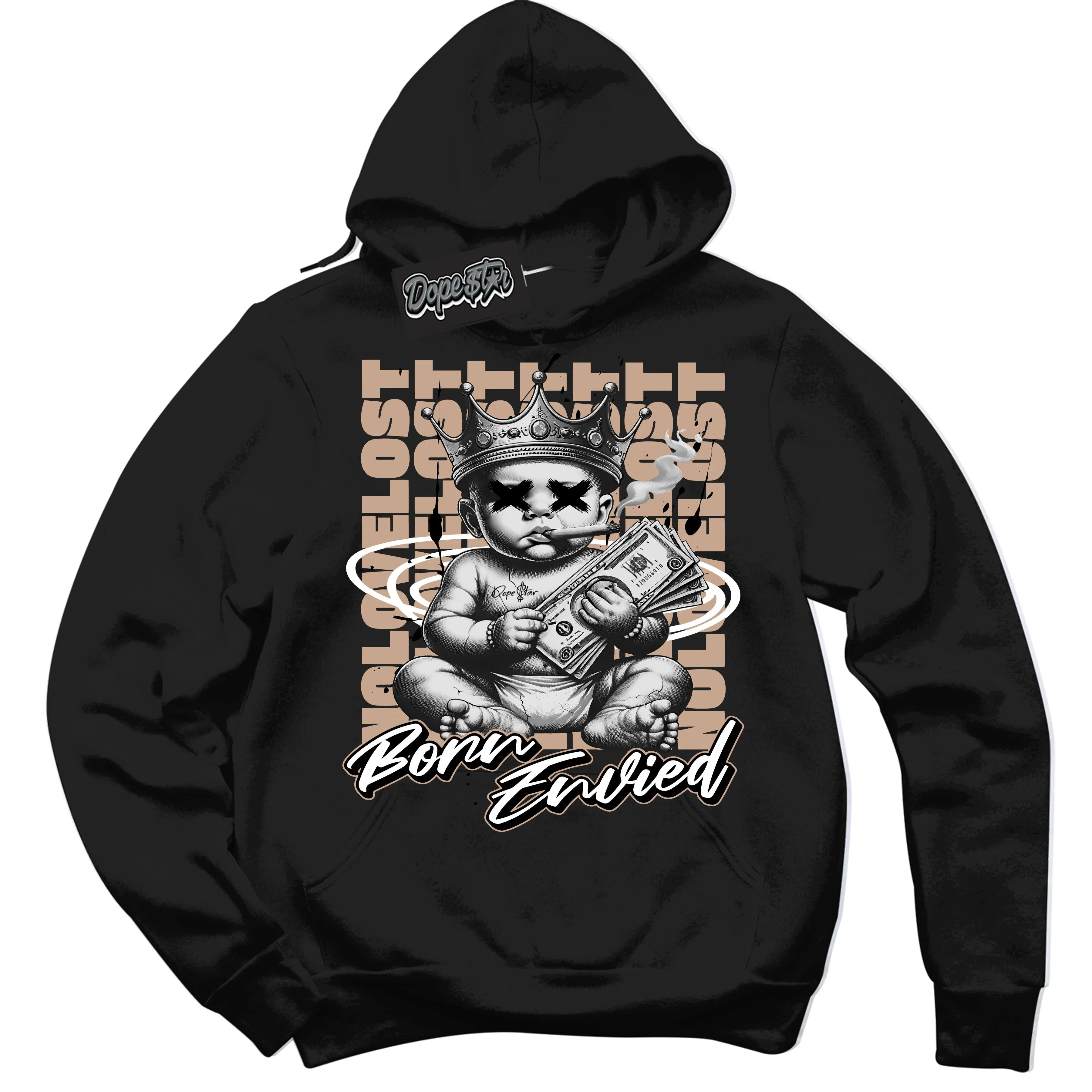 Neapolitan 11s Sneaker Hoodie Born Envied Graphic