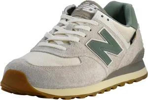 New Balance 574 V2 Unisex Sneaker, Calcium/New Spruce, 14 US Men