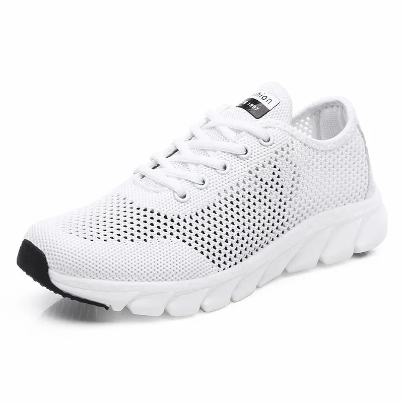 New Mesh Women Sneakers Breathable Flat Shoes