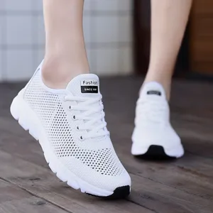 New Mesh Women Sneakers Breathable Flat Shoes