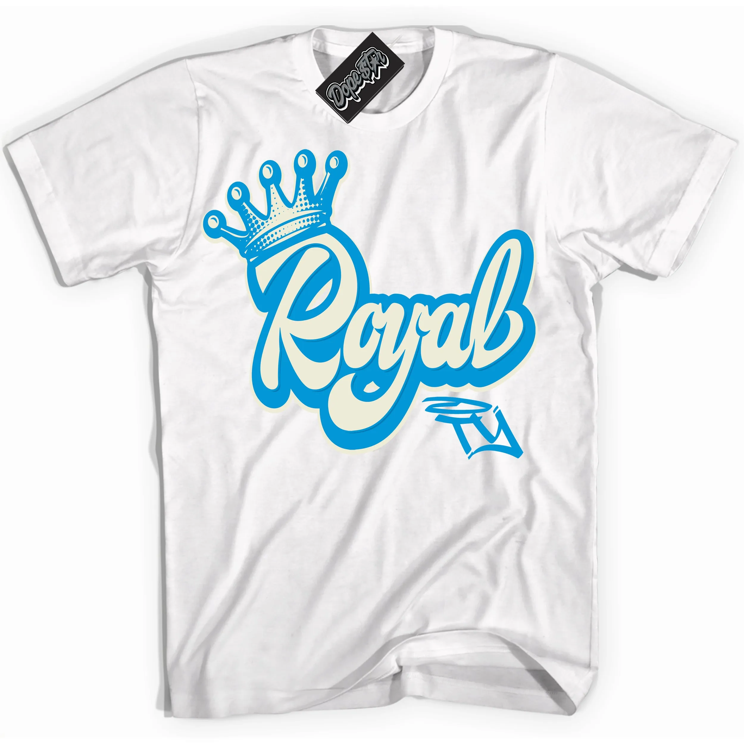 Next Nature Light Khaki Star Blue Dunk Sneaker Shirt Royalty Graphic