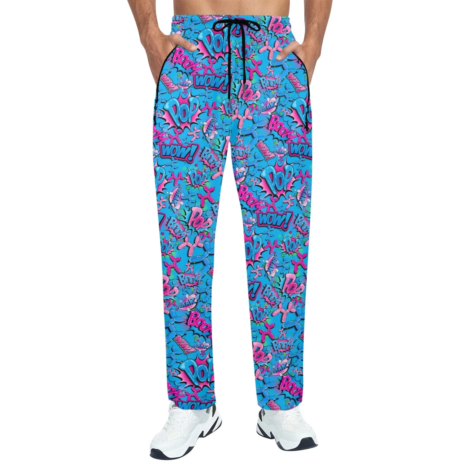 Nifty BOOM! Blue - Men's Quick Dry Pants (S - 4XL)