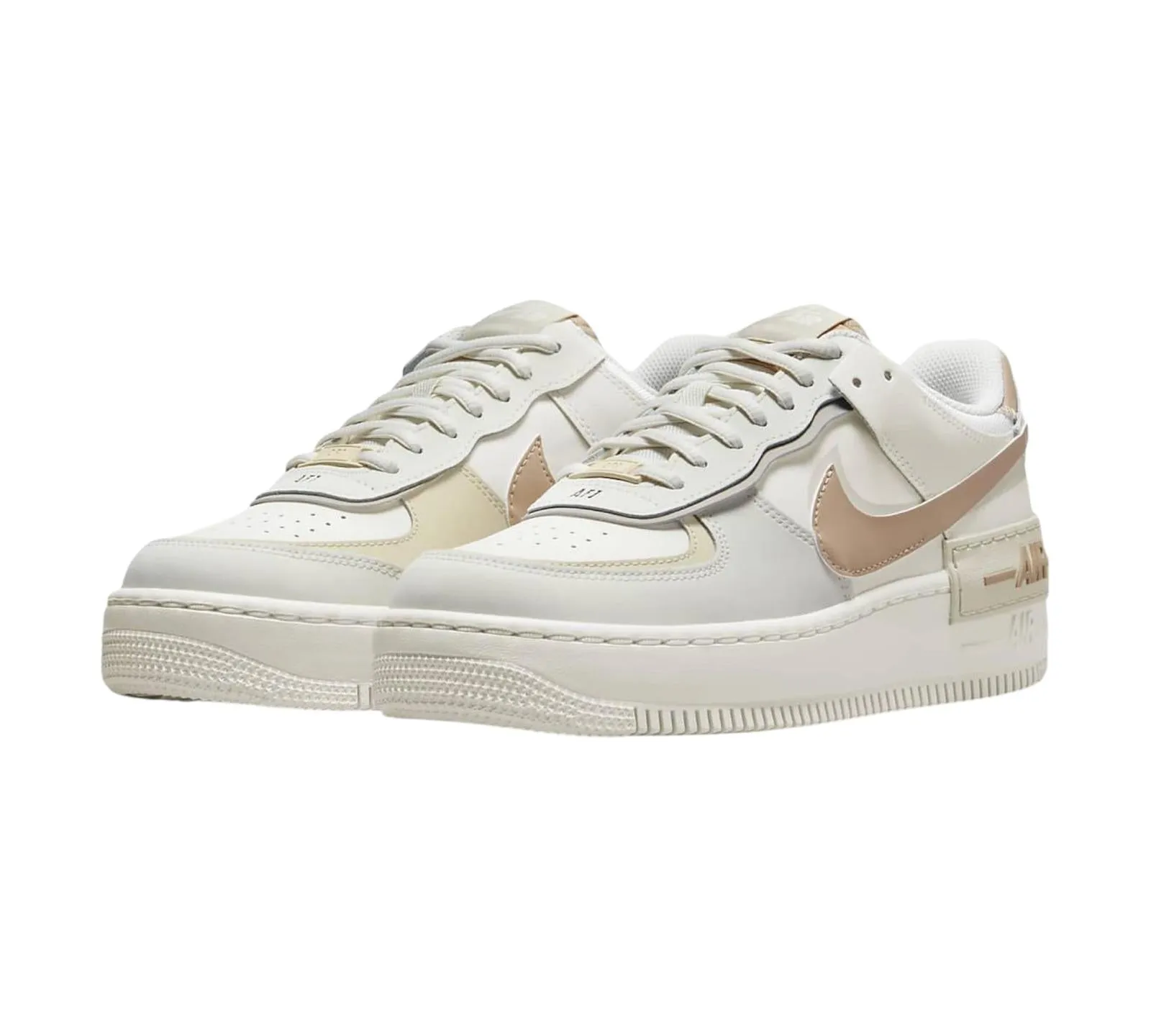 NIKE AIR FORCE 1 LOW SHADOW SAIL FOSSIL LIGHT BONE