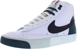 Nike Blazer Mid '77 Premium Men's Shoes (FB8889-100, White/DEEP Jungle/Light Silver/Black) Size 9.5