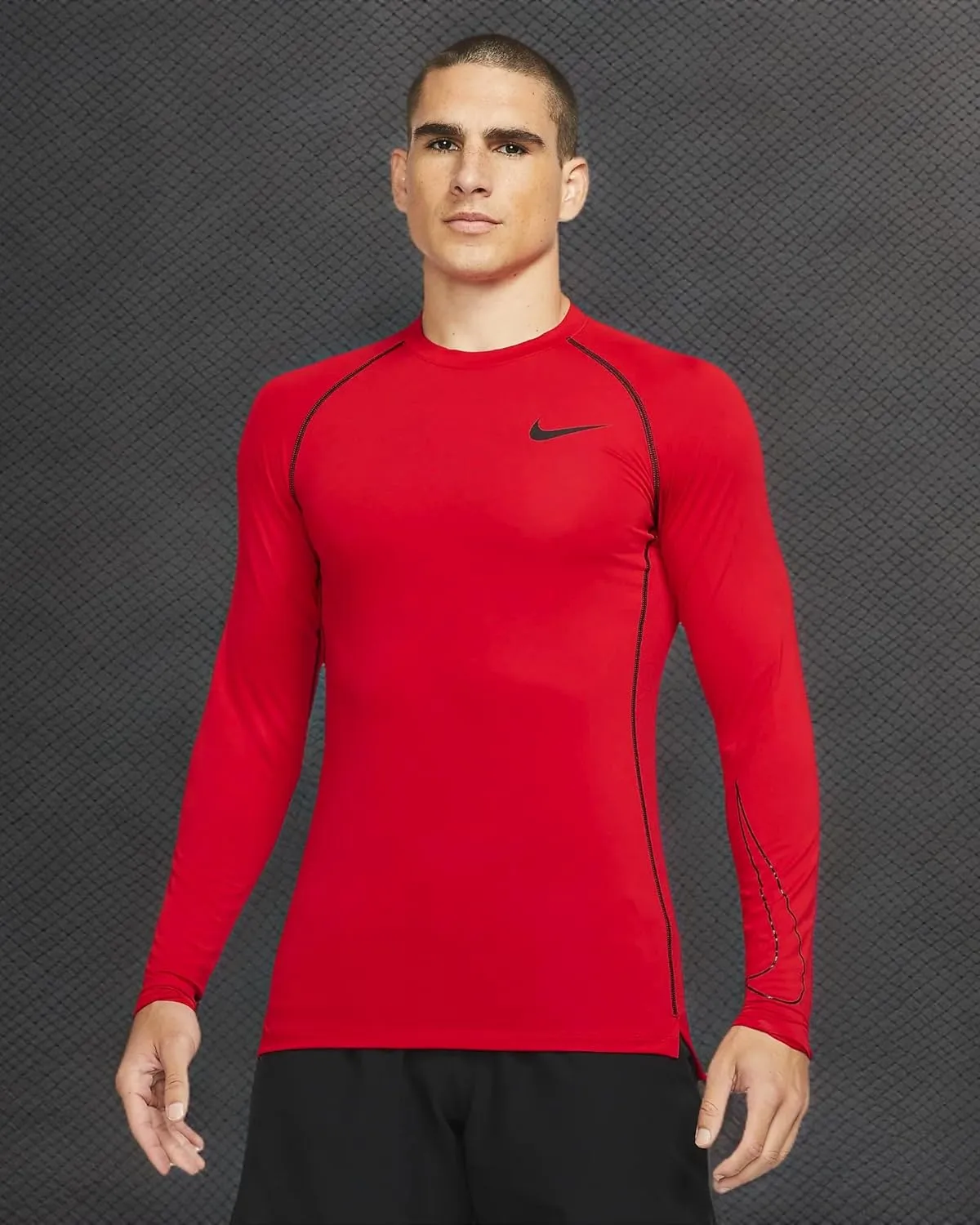 Nike Pro Dri-FIT Men's Tight Fit Long-Sleeve Training Top
