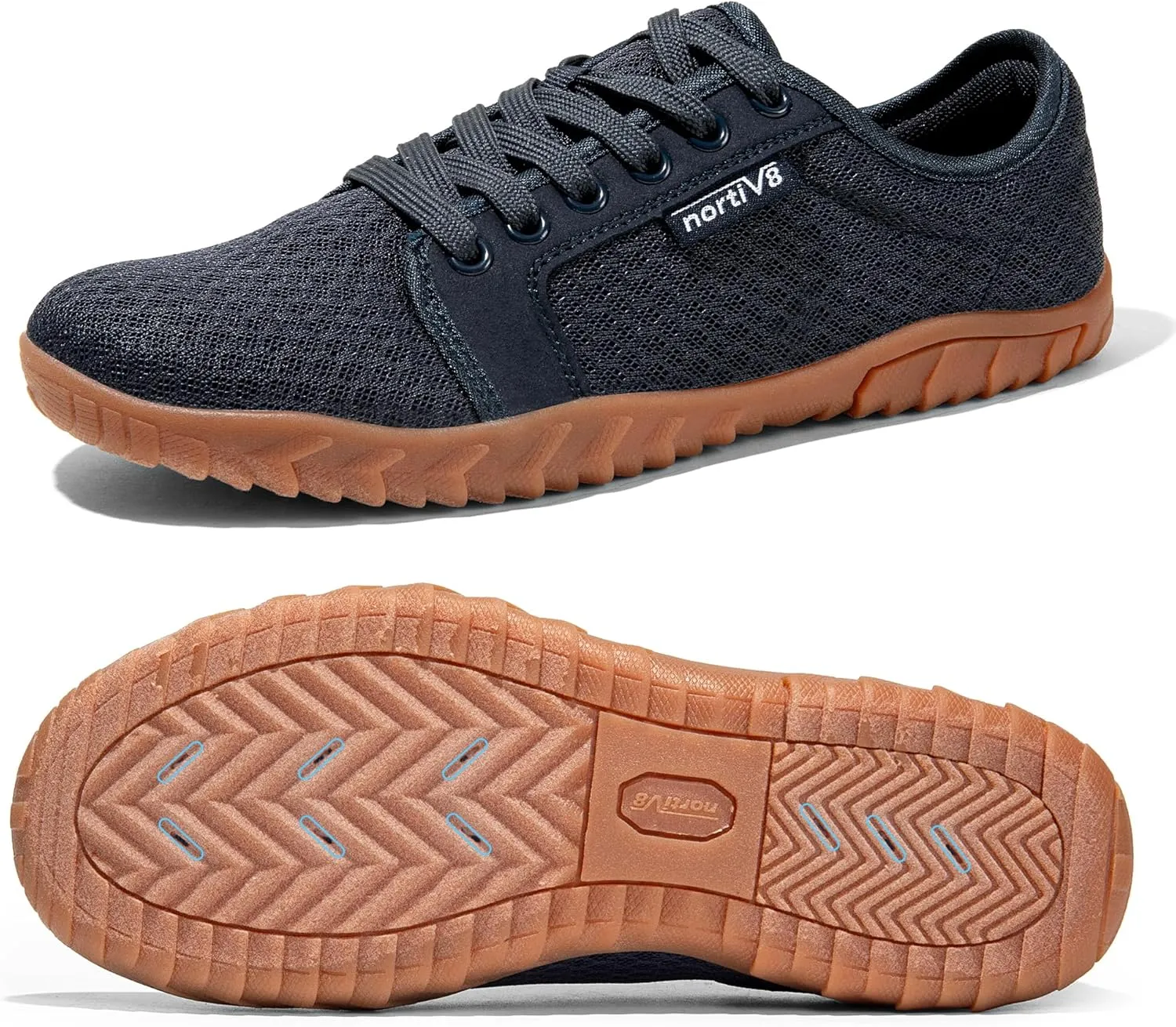 NORTIV 8 Mens Womens Quick Dry Water Shoes - Barefoot Aqua Swim Shoes for Beach Sports, Fishing, Hiking, Boating & Surfing Coast