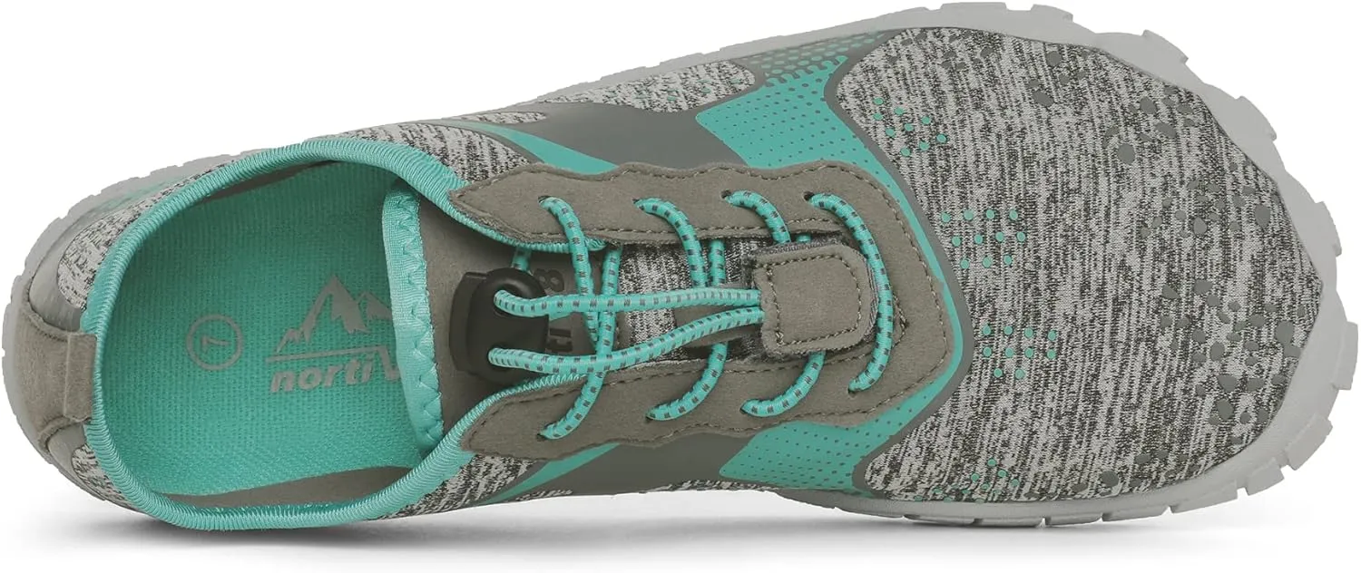 NORTIV 8 Women's Quick Dry Water Shoes Barefoot Sports Aqua Beach Pool Swim Shoes TREKLADY