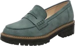 Orthoture-Orthopedic Platform Loafers Women's Slip on Penny Shoes Comfy Suede Platform Chunky Moccasin Shoes