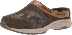 Outstanding support 300 Spirit X-Wide Closed-Toe Reliable delivery Mule Easy Slip Green On Travel Clog Time Round