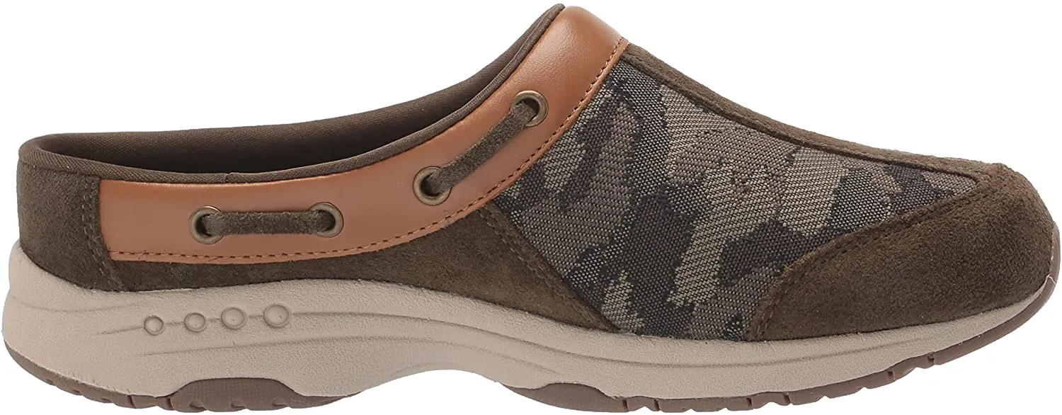 Outstanding support 300 Spirit X-Wide Closed-Toe Reliable delivery Mule Easy Slip Green On Travel Clog Time Round