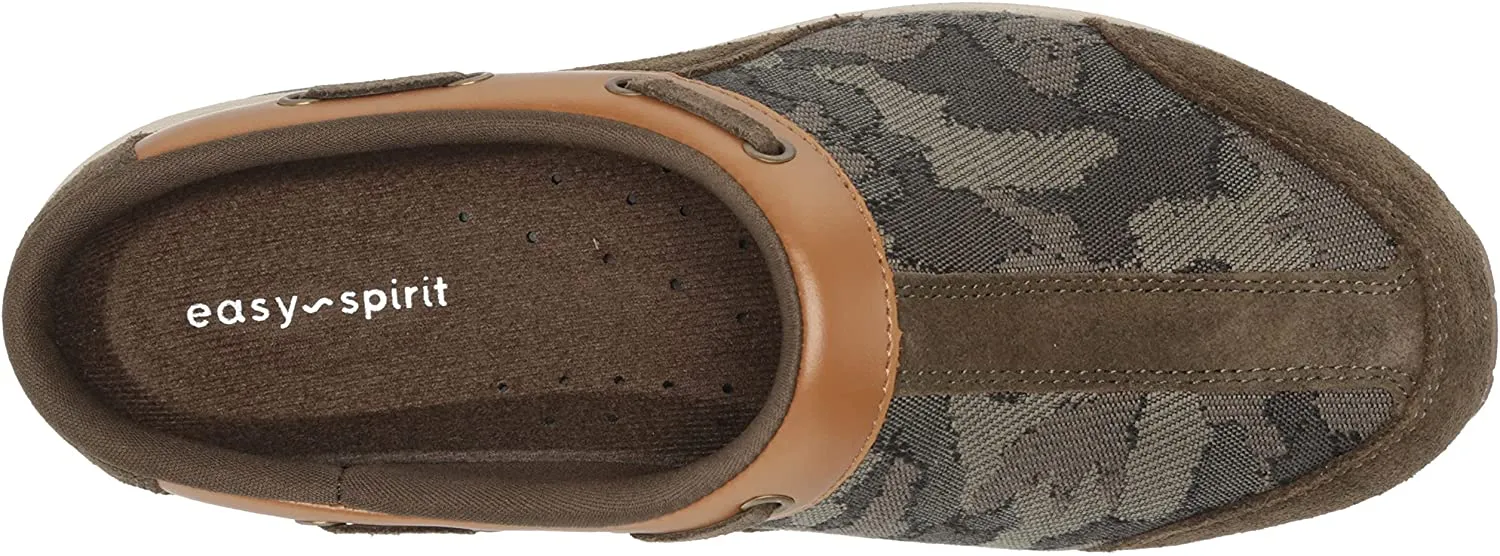 Outstanding support 300 Spirit X-Wide Closed-Toe Reliable delivery Mule Easy Slip Green On Travel Clog Time Round