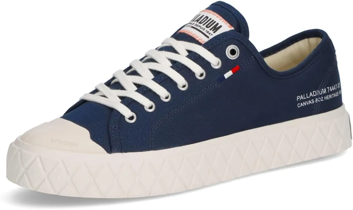 Palladium Unisex Palla Ace Organic Canvas Lace Up Sneaker
