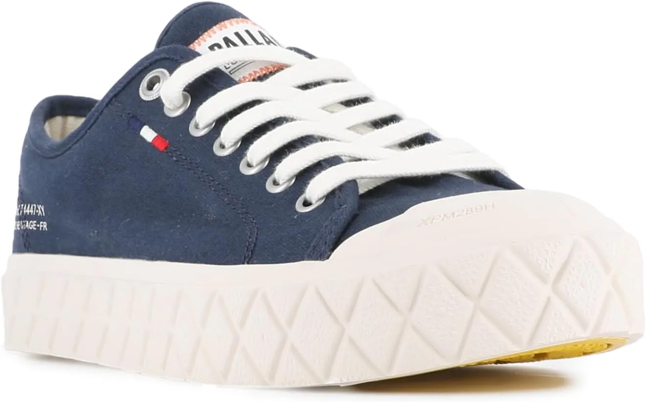 Palladium Unisex Palla Ace Organic Canvas Lace Up Sneaker