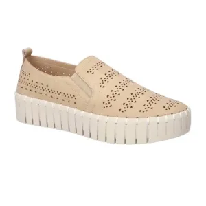 Peppy Platform Slip On Casual Sneaker in Natural