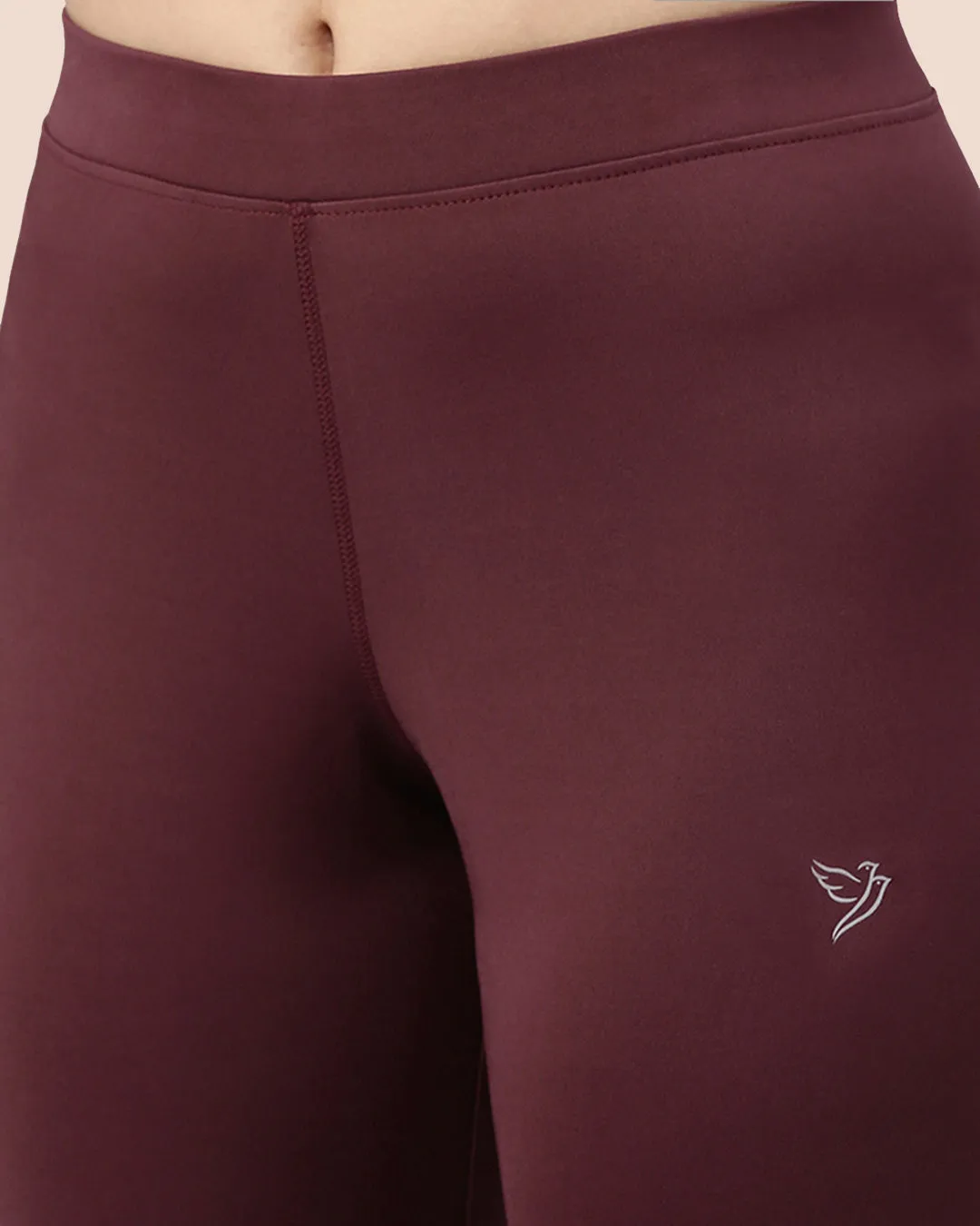 Performance Tights Mid Waist - Merlot