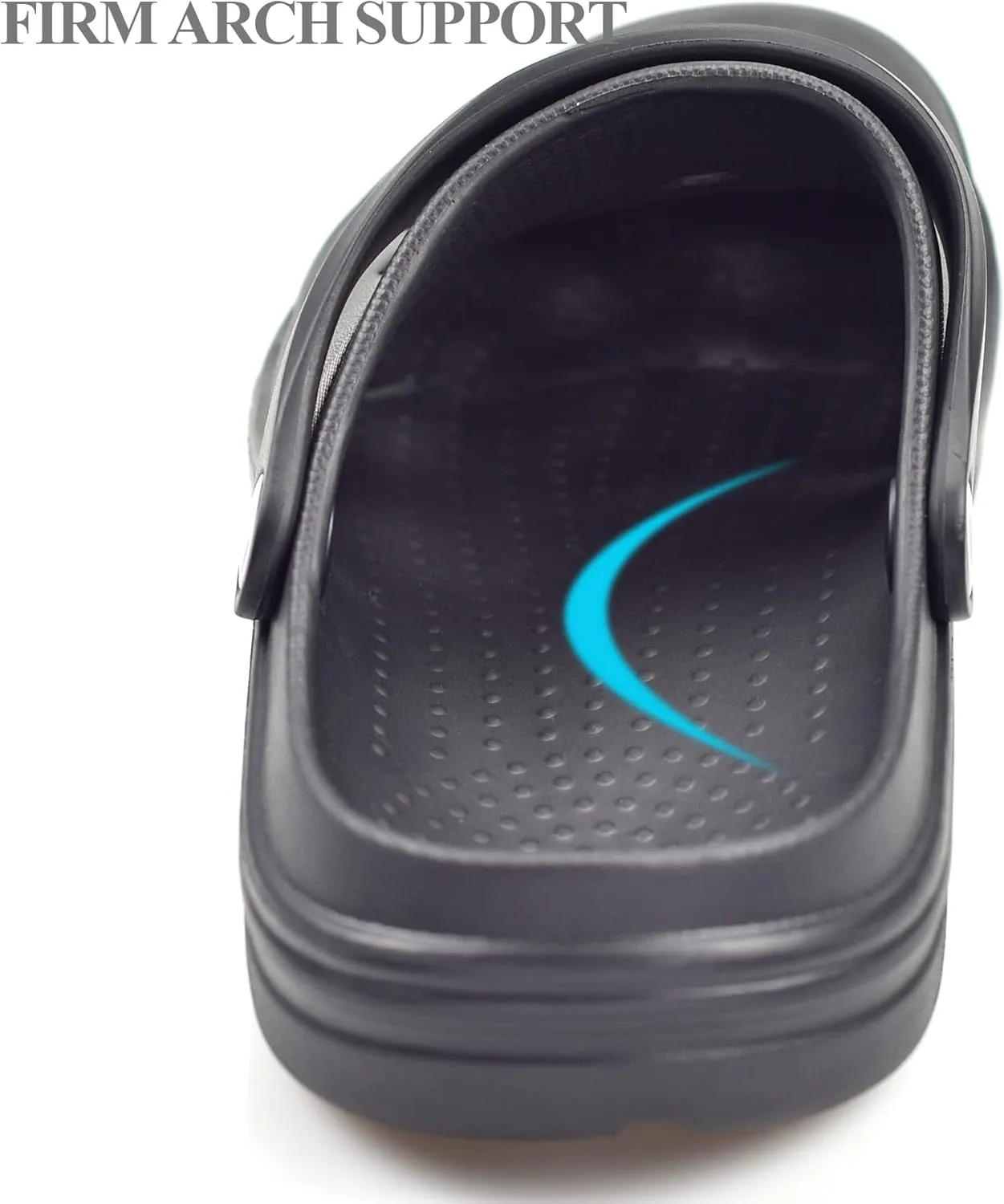 PIMIO Garden Clogs for Women and Men,Slip On Work Shoes with Arch Support,Womens Mens Quick-Dry Water Shoes Casual Sandals,Comfortable Slippers