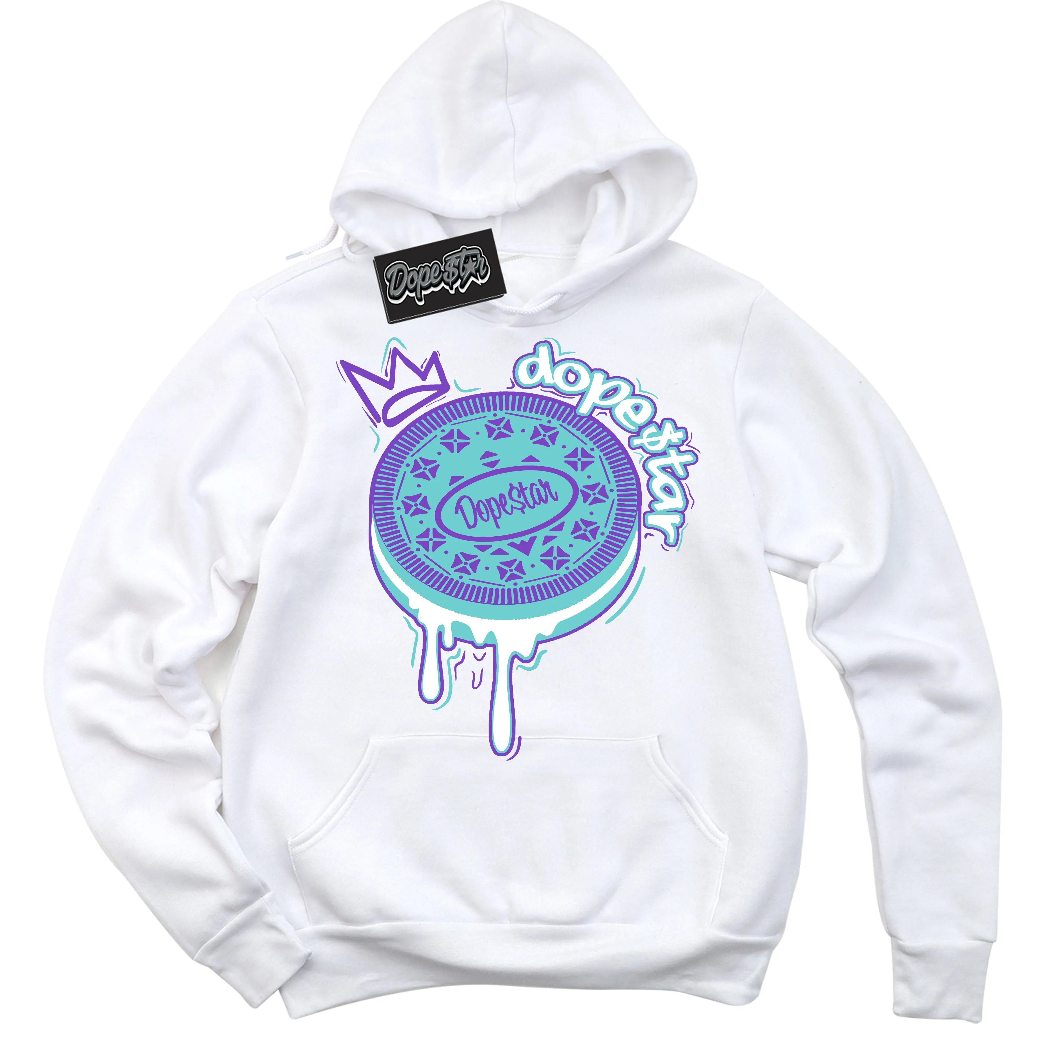 Psychic Purple Hyper Jade 1s Sneaker Hoodie Oreo DS Graphic