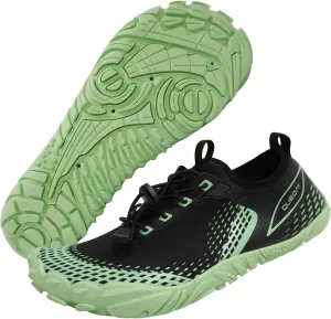 Queday Water Shoes for Women Men Quick Dry Barefoot Shoes Athletic Lightweight Sports Aqua Socks Outdoor Swim Fishing Hiking Diving Surf Walking Kayaking