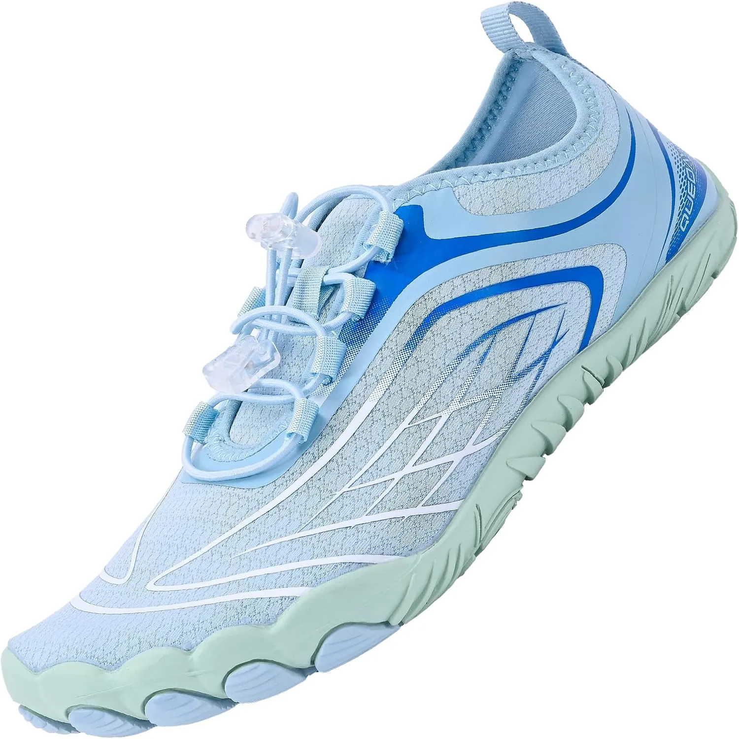 Queday Water Shoes for Women Men Quick Dry Barefoot Shoes Athletic Lightweight Sports Aqua Socks Outdoor Swim Hiking Diving Surf Fishing Walking Kayaking