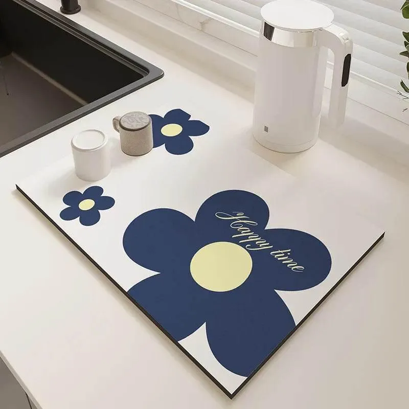 Quick-Dry Non-Slip Kitchen Mat - Super Absorbent  Large