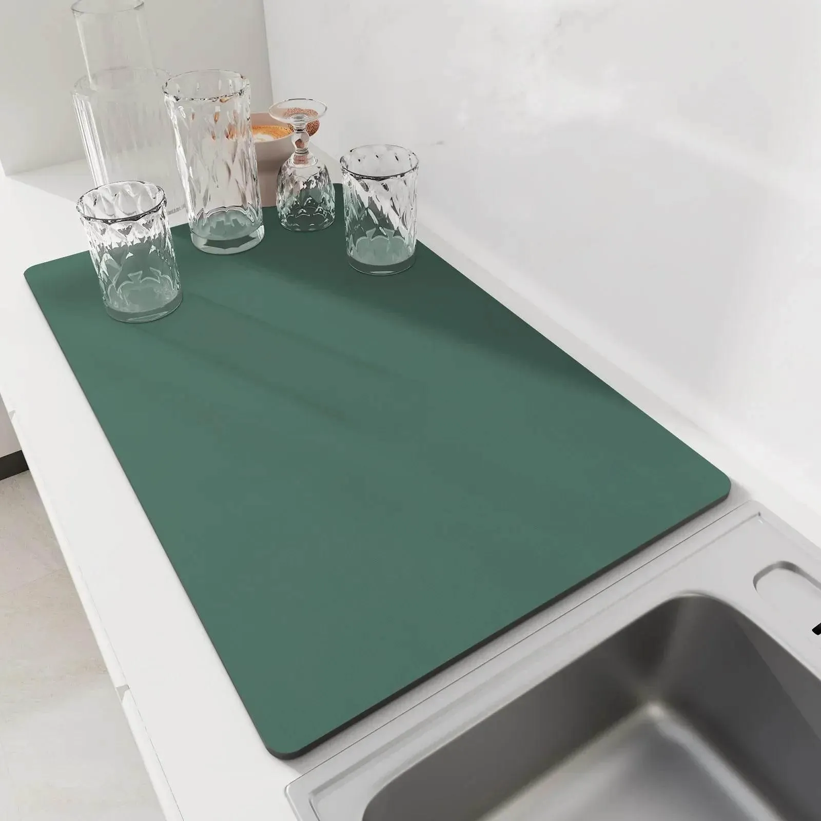 Quick-Dry Non-Slip Kitchen Mat - Super Absorbent  Large