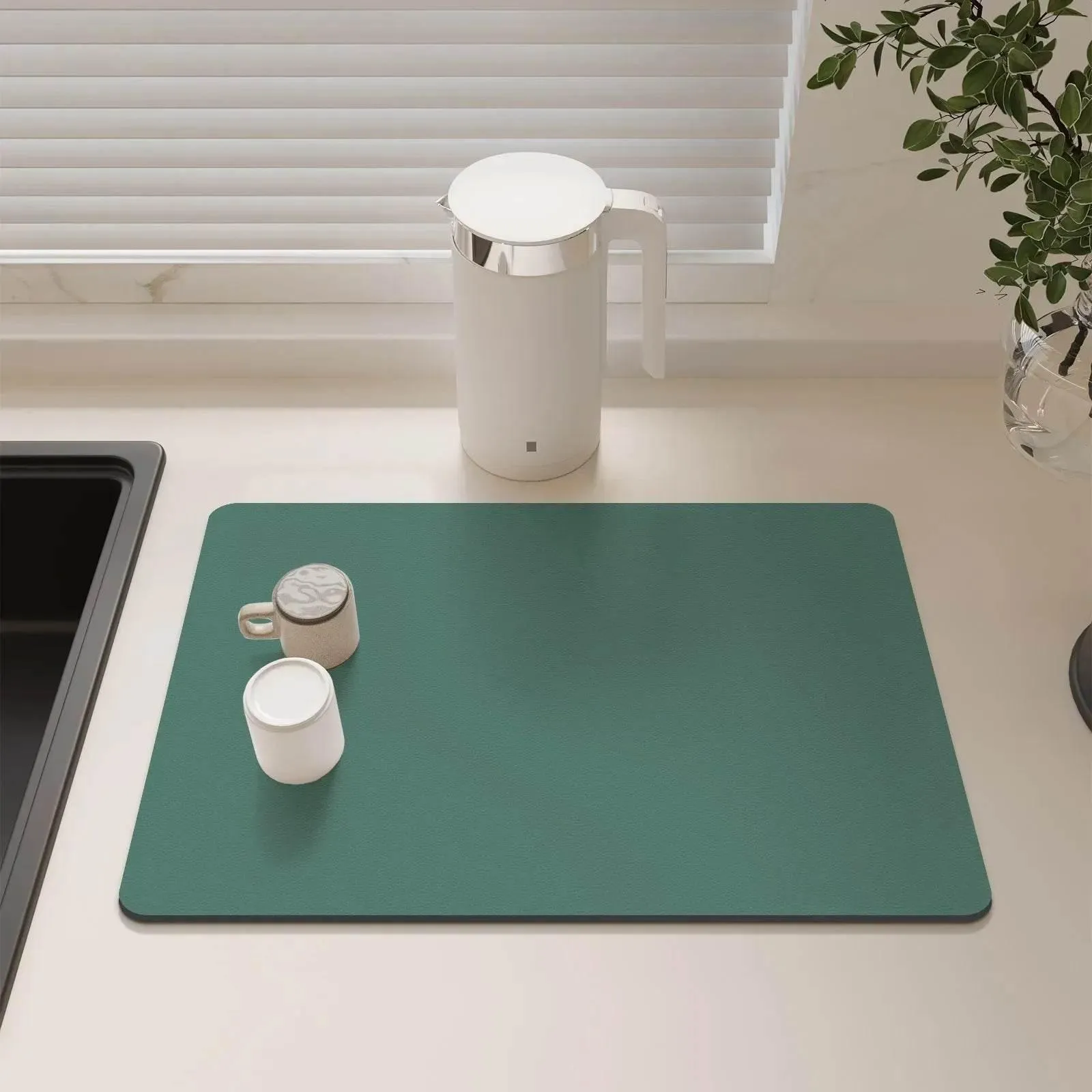 Quick-Dry Non-Slip Kitchen Mat - Super Absorbent  Large