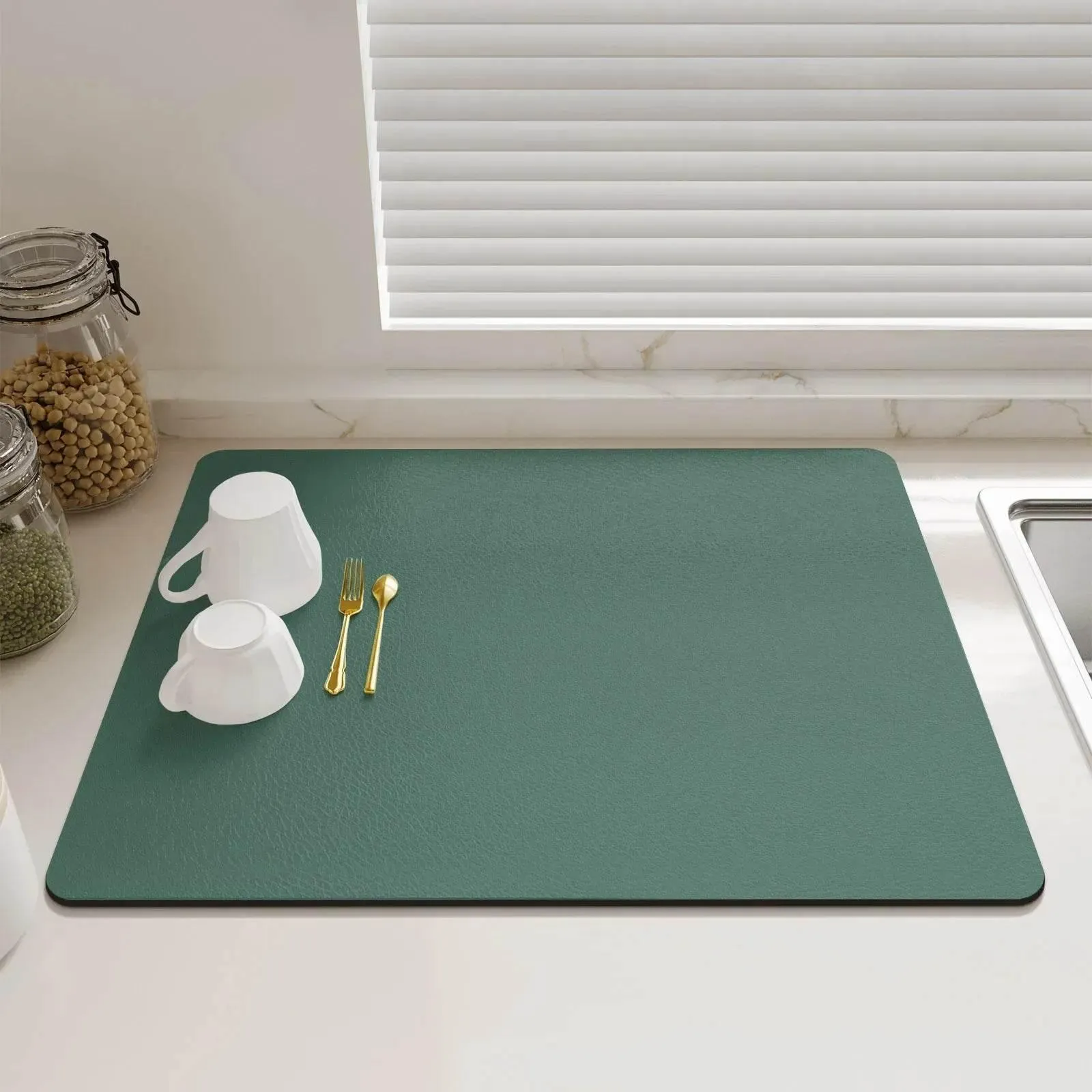 Quick-Dry Non-Slip Kitchen Mat - Super Absorbent  Large