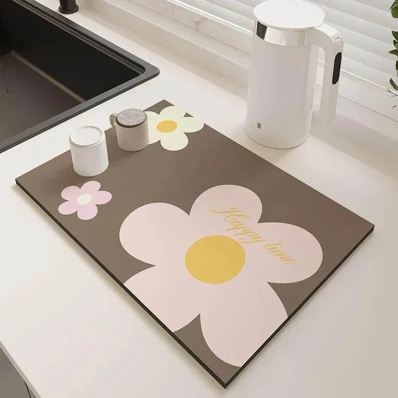 Quick-Dry Non-Slip Kitchen Mat - Super Absorbent  Large