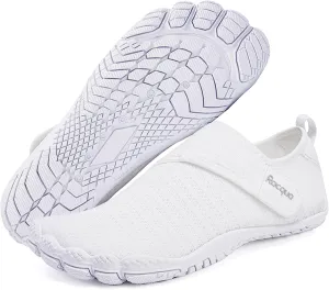Racqua Men's Women's Slip-On Water Shoes Quick Dry Barefoot Lightweight Aqua Shoes Beach Swim Pool Hiking Sport Shoes