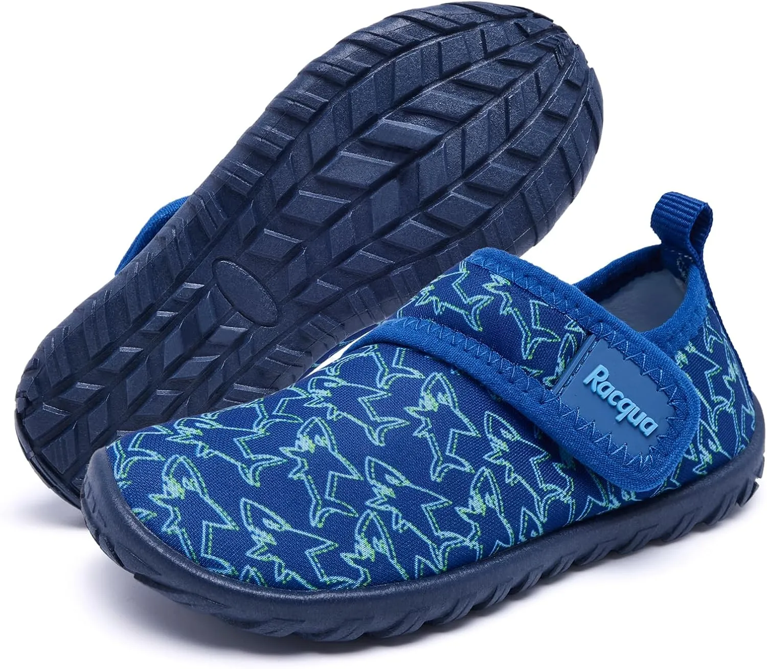 Racqua Toddler Baby Water Shoes Barefoot Quick Dry Swim Sport Pool Aqua Shoes for Boy's Girl's(Baby/Toddler)