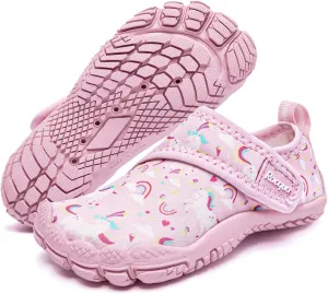 Racqua Toddler Boys Girls Slip-On Water Shoes Quick Dry Barefoot Aqua Shoes (Toddler/Little Kid)
